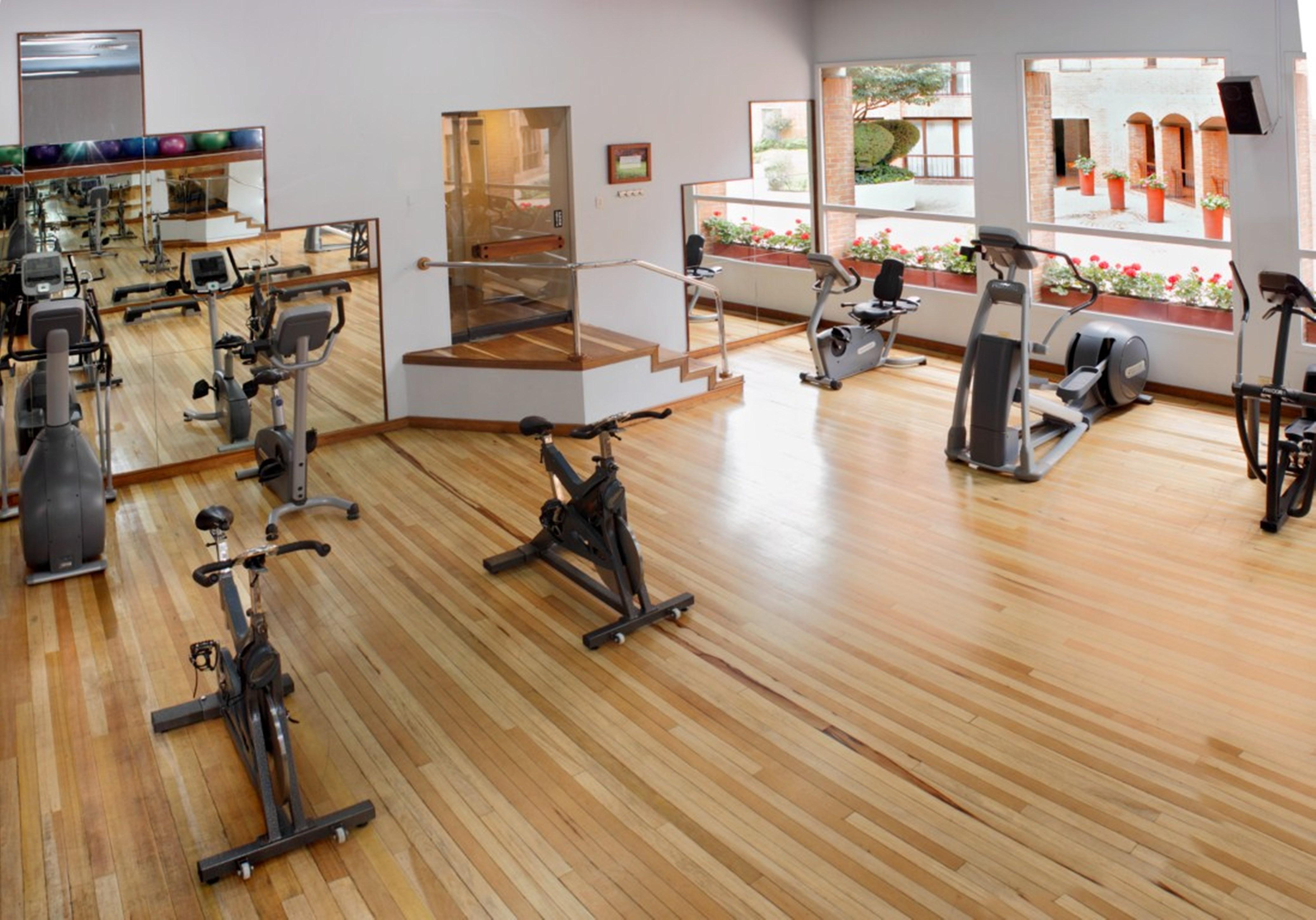 Hotel Estelar La Fontana Bogotá Kültér fotó A gym