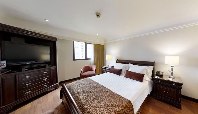 Hotel Estelar La Fontana Bogotá Kültér fotó A bedroom at the hotel